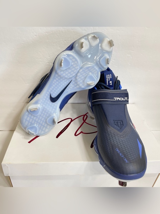 Nike Force Zoom Trout 8 Elite P Baseball Cleats Size 10 College Navy DX6963-414